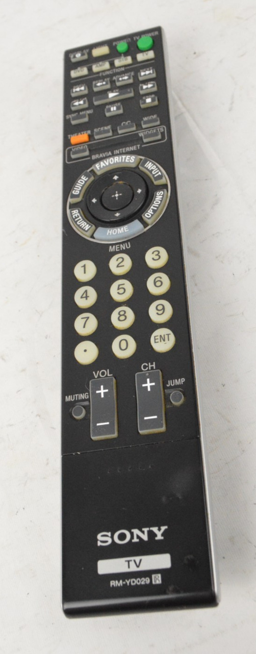 Sony RM-YD029 Original Remote Control OEM TV